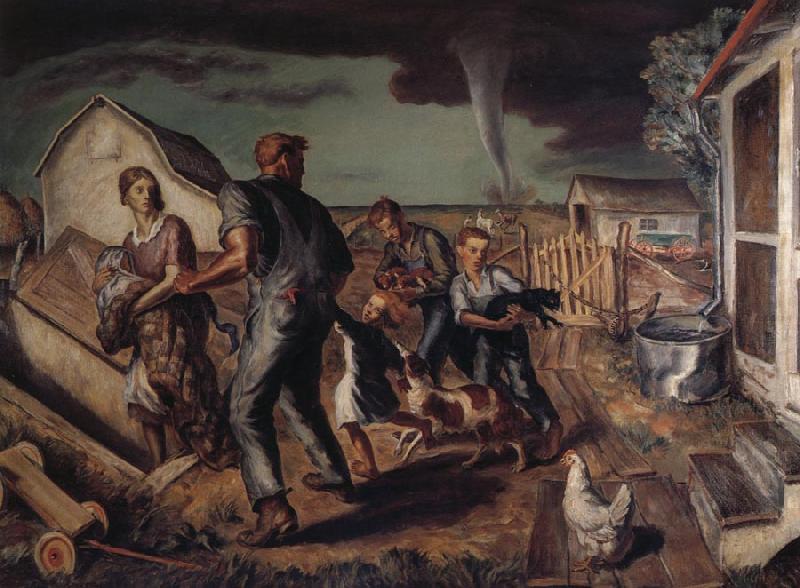 Tornado Over Kansas, John Steuart Curry